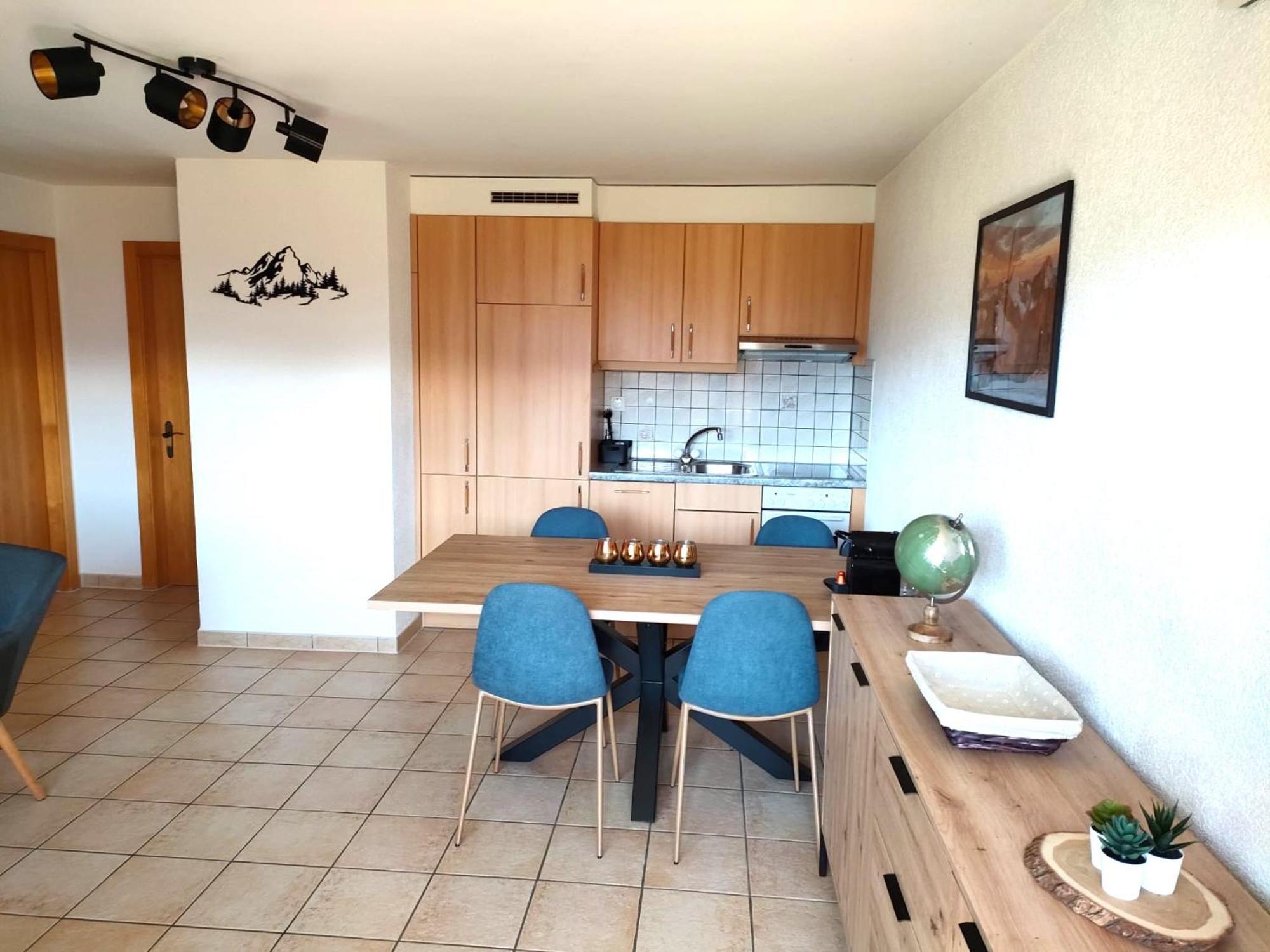 Appartement 2,5 Plein Sud Avec Terrasse Ovronnaz